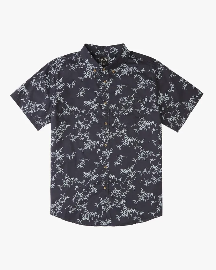 Billabong Sundays Mini Short Sleeve Shirt Navy Men Shirts Billabong Sundays Mini Short Sleeve Shirt Navy Men Shirts