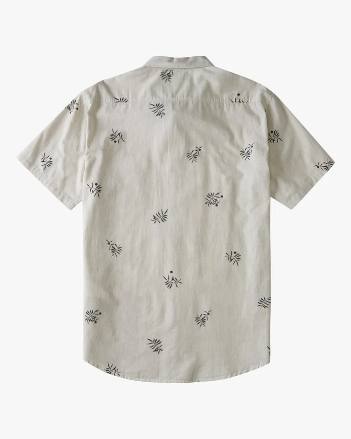 Billabong Sundays Mini Short Sleeve Shirt Oatmeal Heather Men Shirts Billabong Sundays Mini Short Sleeve Shirt Oatmeal Heather Men Shirts