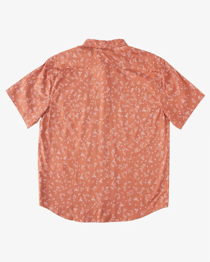Billabong Sundays Mini Short Sleeve Shirt Red Clay Men Shirts Billabong Sundays Mini Short Sleeve Shirt Red Clay Men Shirts