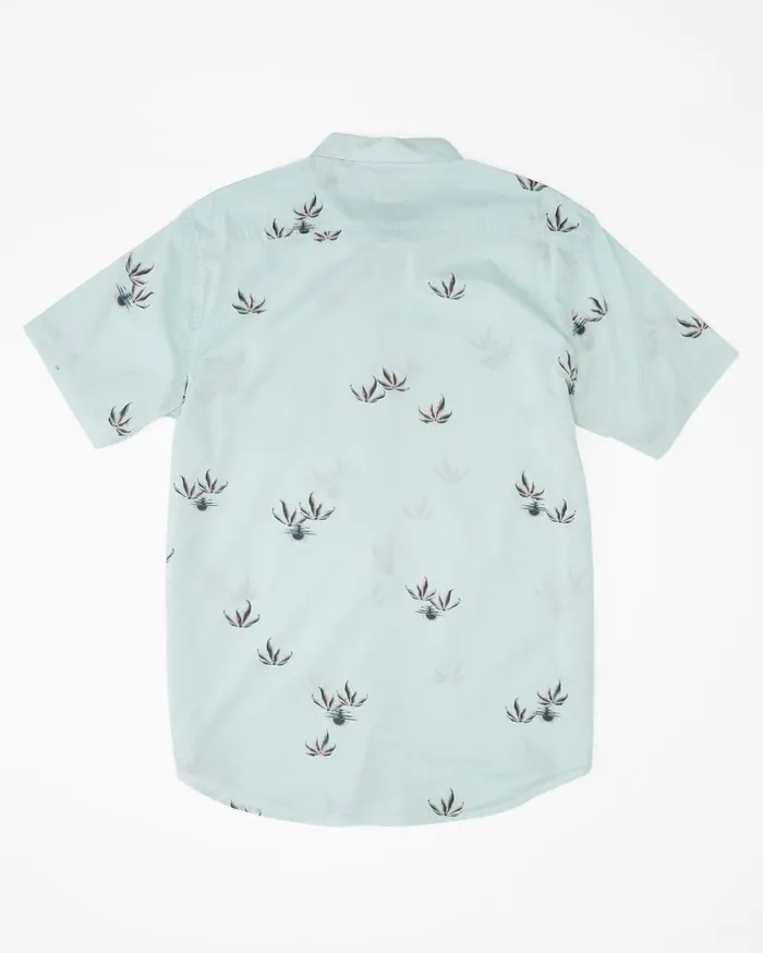 Billabong Sundays Mini Short Sleeve Shirt Seamist Men Shirts Billabong Sundays Mini Short Sleeve Shirt Seamist Men Shirts