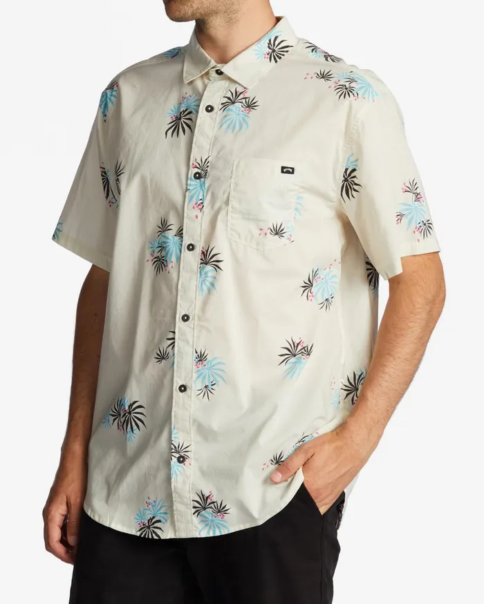 Billabong Sundays Mini Short Sleeve Shirt Stone Men Shirts Billabong Sundays Mini Short Sleeve Shirt Stone Men Shirts
