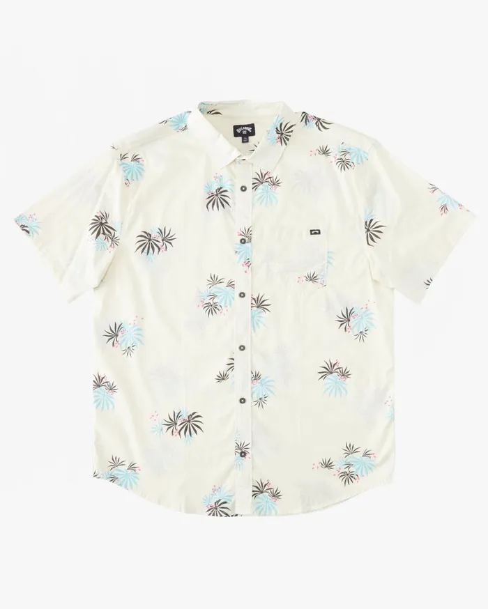 Billabong Sundays Mini Short Sleeve Shirt Stone Men Shirts Billabong Sundays Mini Short Sleeve Shirt Stone Men Shirts