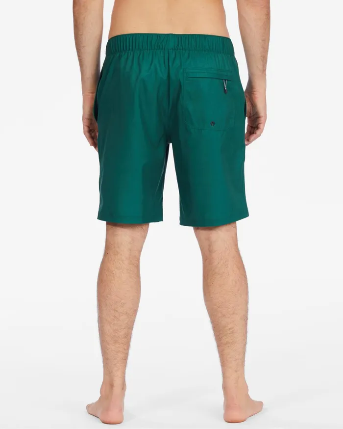 Billabong Sundays Placement Layback Boardshorts 19quot Pine Men Elastic Waist Boardshorts Billabong Sundays Placement Layback Boardshorts 19quot Pine Men Elastic Waist Boardshorts