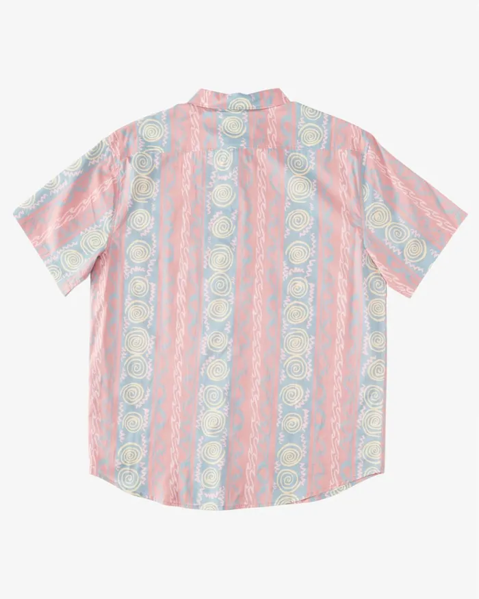 Billabong Sundays Short Sleeve Shirt Dusty Red Men Shirts Billabong Sundays Short Sleeve Shirt Dusty Red Men Shirts