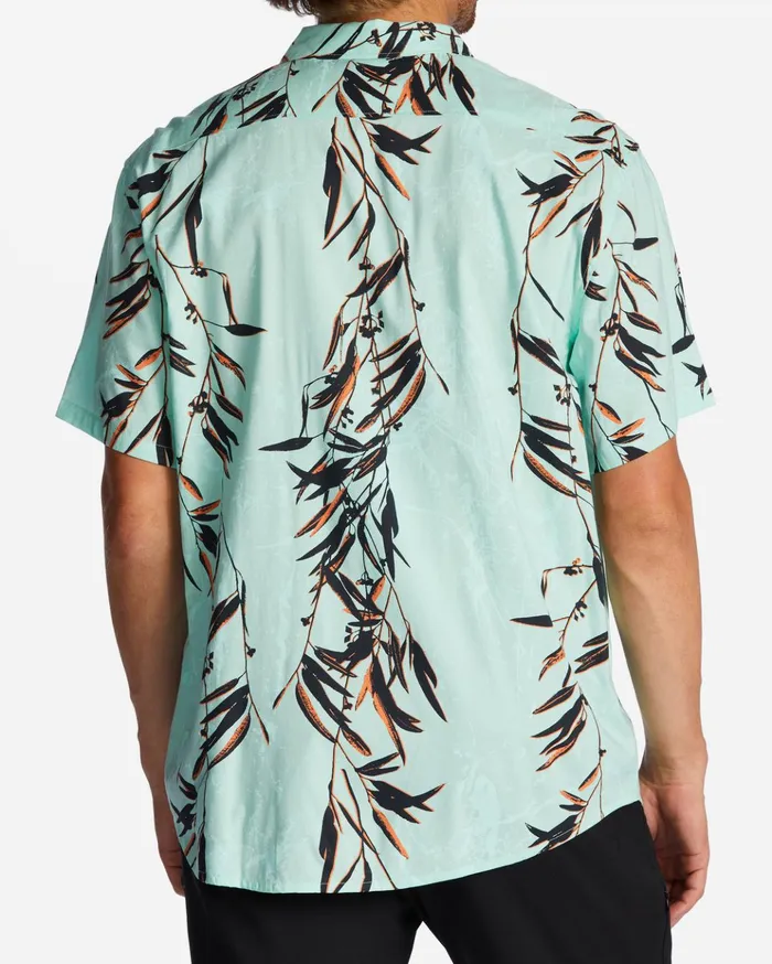 Billabong Sundays Short Sleeve Shirt Mint Men Shirts Billabong Sundays Short Sleeve Shirt Mint Men Shirts