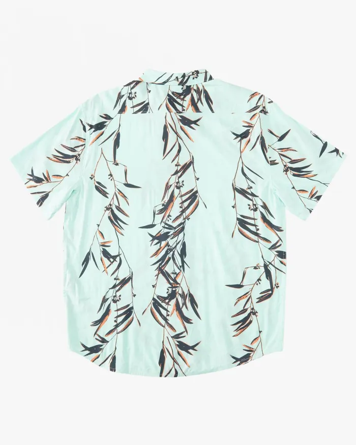 Billabong Sundays Short Sleeve Shirt Mint Men Shirts Billabong Sundays Short Sleeve Shirt Mint Men Shirts