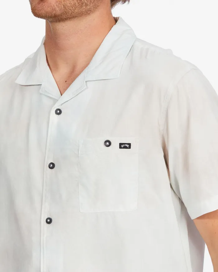 Billabong Sundays Vacay Short Sleeve Shirt Cloud Blue Men Shirts Billabong Sundays Vacay Short Sleeve Shirt Cloud Blue Men Shirts