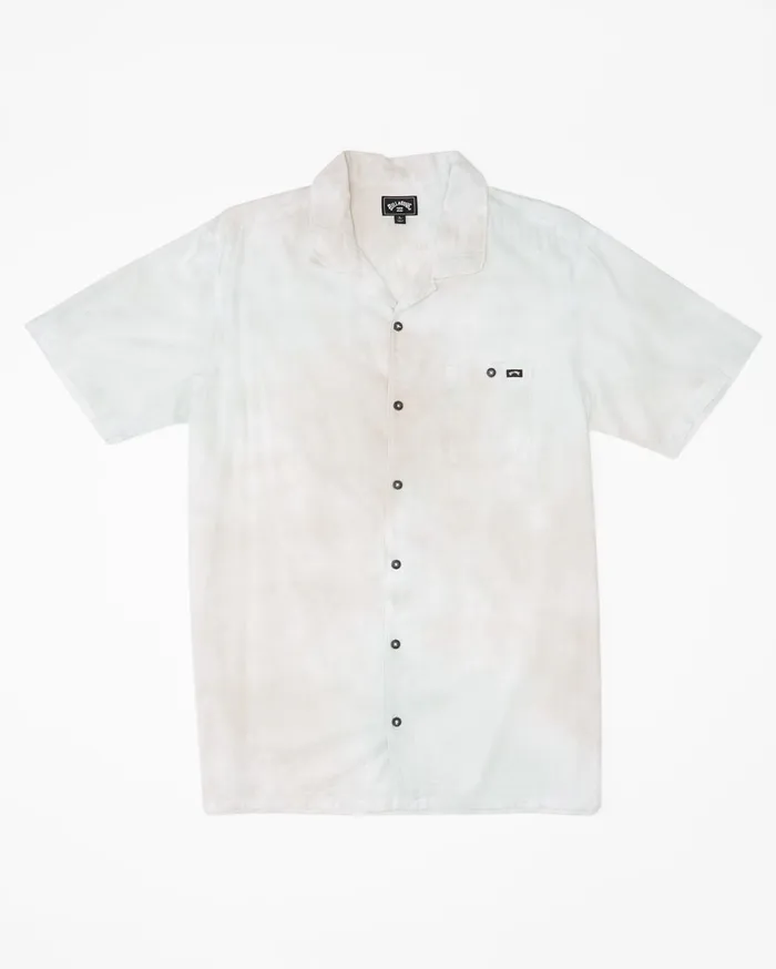 Billabong Sundays Vacay Short Sleeve Shirt Cloud Blue Men Shirts Billabong Sundays Vacay Short Sleeve Shirt Cloud Blue Men Shirts