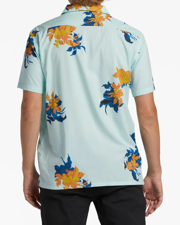 Billabong Sundays Vacay Short Sleeve Shirt Minty Men Shirts Billabong Sundays Vacay Short Sleeve Shirt Minty Men Shirts