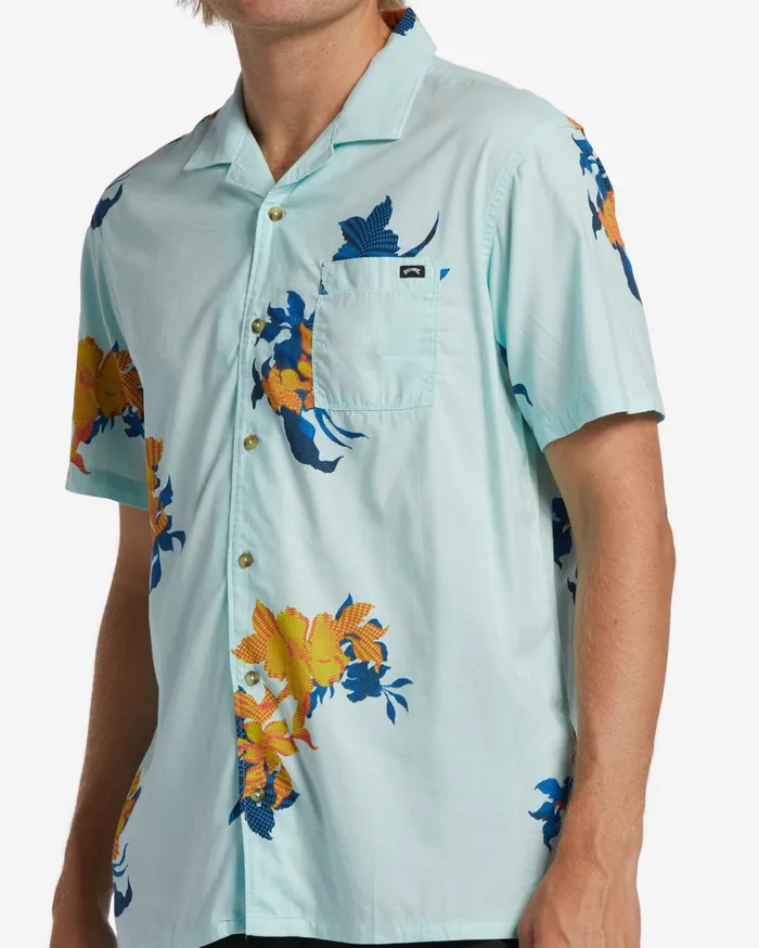 Billabong Sundays Vacay Short Sleeve Shirt Minty Men Shirts Billabong Sundays Vacay Short Sleeve Shirt Minty Men Shirts