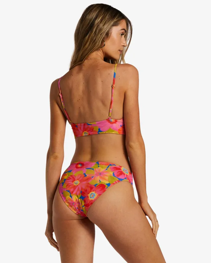 Billabong Sunny Coast Lowrider Medium Bikini Bottoms Multi Women Bikinis