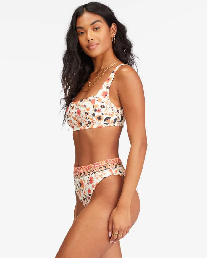 Billabong Swept Away Square Neck Tank Bikini Top Multi Women Bikini Tops Billabong Swept Away Square Neck Tank Bikini Top Multi Women Bikini Tops