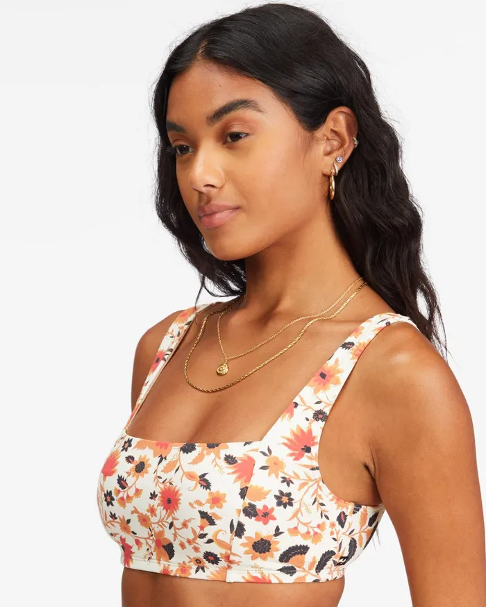 Billabong Swept Away Square Neck Tank Bikini Top Multi Women Bikini Tops Billabong Swept Away Square Neck Tank Bikini Top Multi Women Bikini Tops
