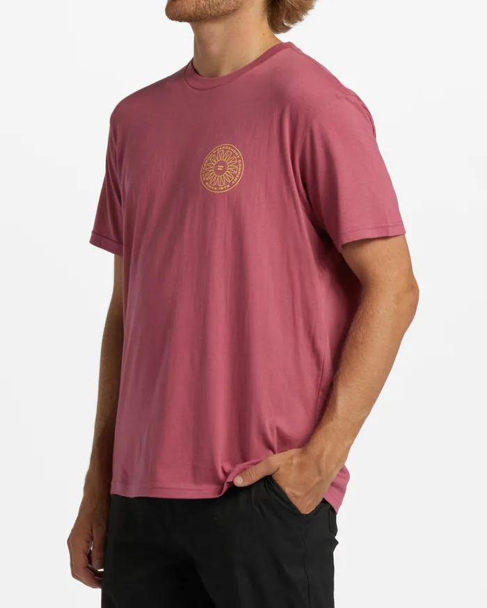 Billabong Swivel TShirt Wild Berry Men TShirts Billabong Swivel TShirt Wild Berry Men TShirts