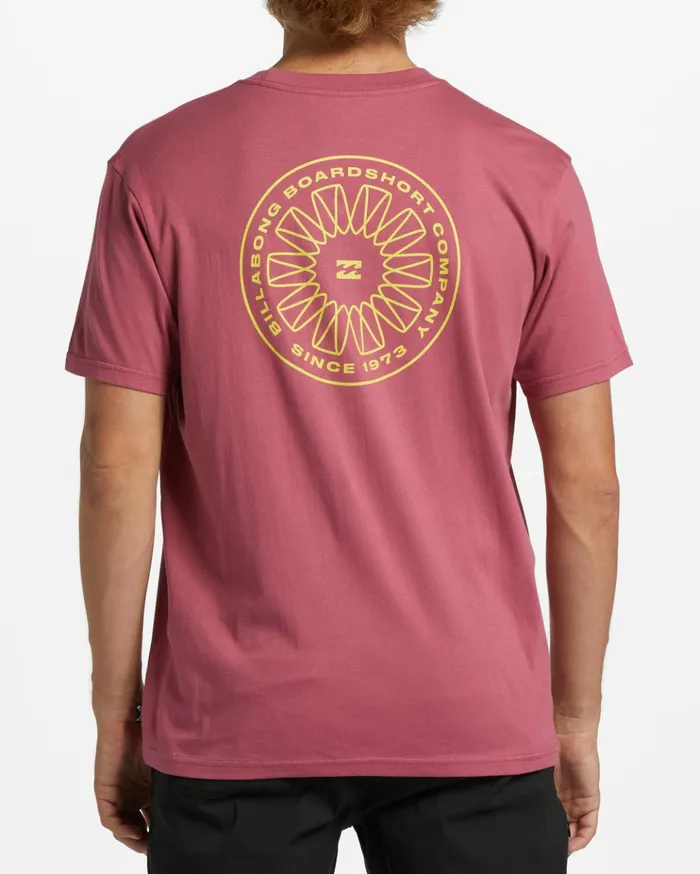 Billabong Swivel TShirt Wild Berry Men TShirts Billabong Swivel TShirt Wild Berry Men TShirts