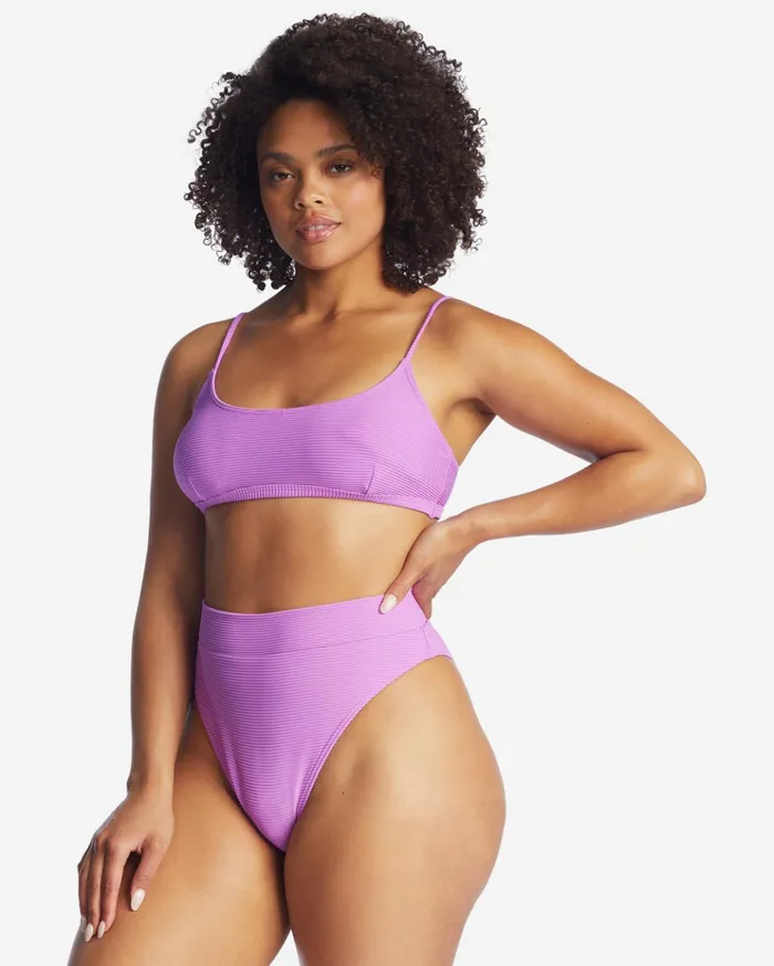 Billabong Tanlines Avery Mini ScoopNeck Bikini Top Bright Orchid Women Bikini Tops Billabong Tanlines Avery Mini ScoopNeck Bikini Top Bright Orchid Women Bikini Tops