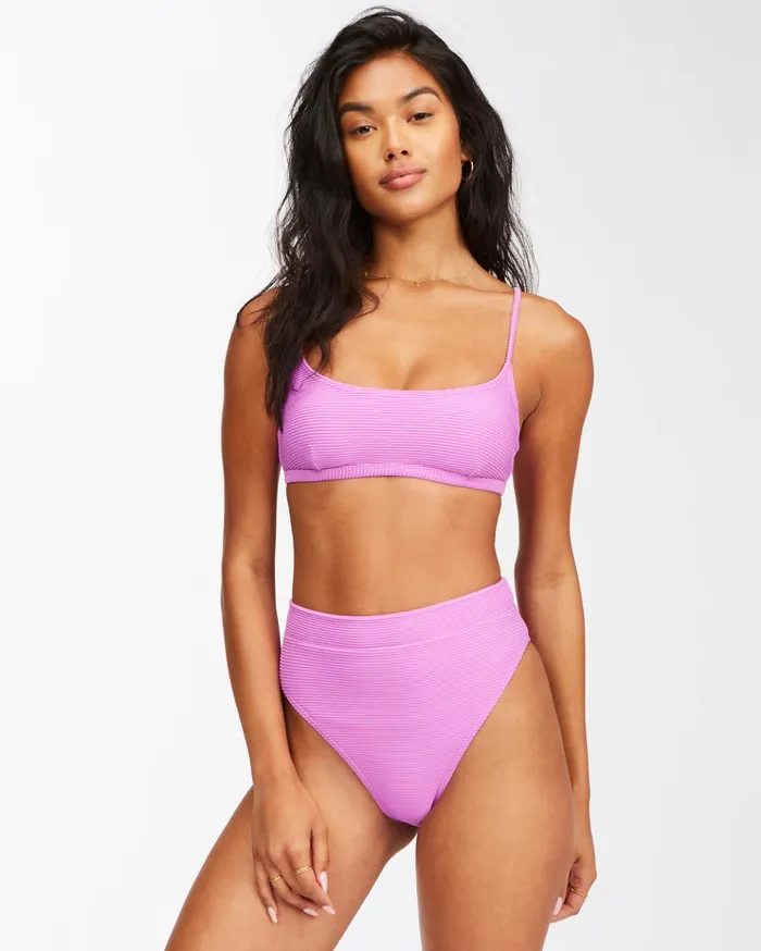 Billabong Tanlines Avery Mini ScoopNeck Bikini Top Bright Orchid Women Bikini Tops Billabong Tanlines Avery Mini ScoopNeck Bikini Top Bright Orchid Women Bikini Tops