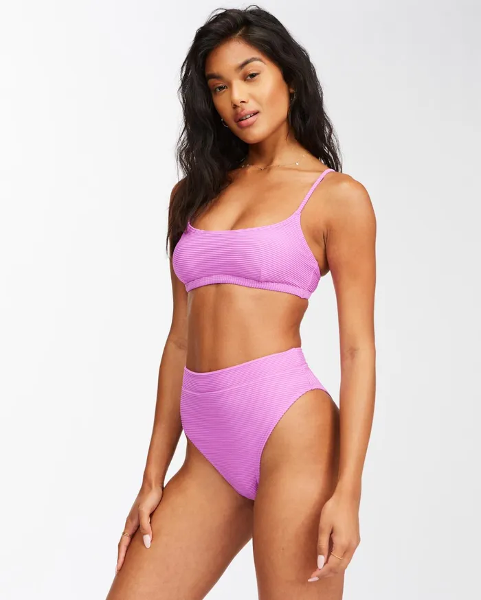 Billabong Tanlines Avery Mini ScoopNeck Bikini Top Bright Orchid Women Bikini Tops Billabong Tanlines Avery Mini ScoopNeck Bikini Top Bright Orchid Women Bikini Tops