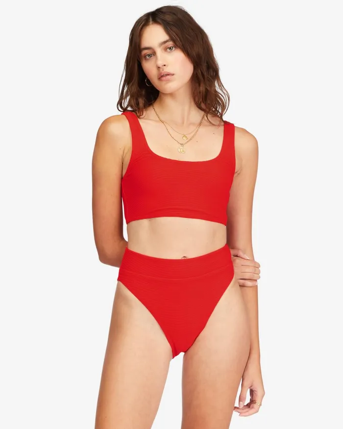 Billabong Tanlines Rise HighWaisted Bikini Bottoms Hot Pepper Women Bikini Bottoms Billabong Tanlines Rise HighWaisted Bikini Bottoms Hot Pepper Women Bikini Bottoms