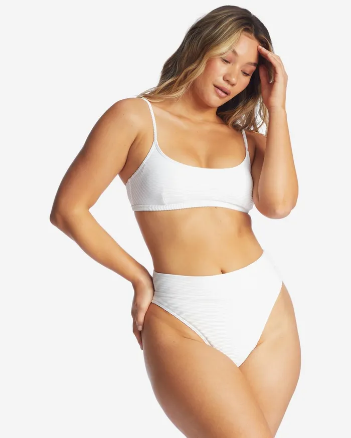 Billabong Tanlines Rise HighWaisted Bikini Bottoms White Women Bikini Bottoms Billabong Tanlines Rise HighWaisted Bikini Bottoms White Women Bikini Bottoms