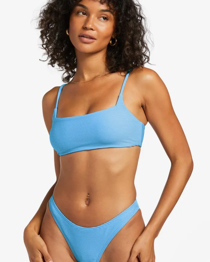Billabong Tanlines Zoe Crop Bikini Top Summer Sky Women Bikinis Billabong Tanlines Zoe Crop Bikini Top Summer Sky Women Bikinis