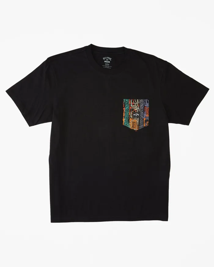 Billabong Team Pocket TShirt Black Men TShirts Billabong Team Pocket TShirt Black Men TShirts