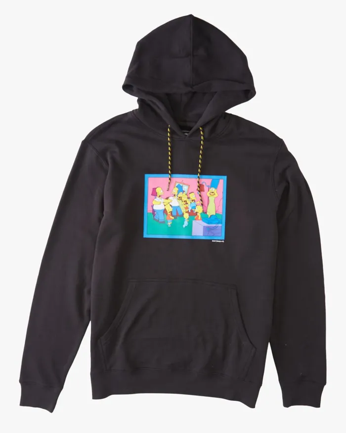 Billabong The Simpsons Couch Gag Pullover Hoodie Black Men Hoodies and Fleece Billabong The Simpsons Couch Gag Pullover Hoodie Black Men Hoodies and Fleece