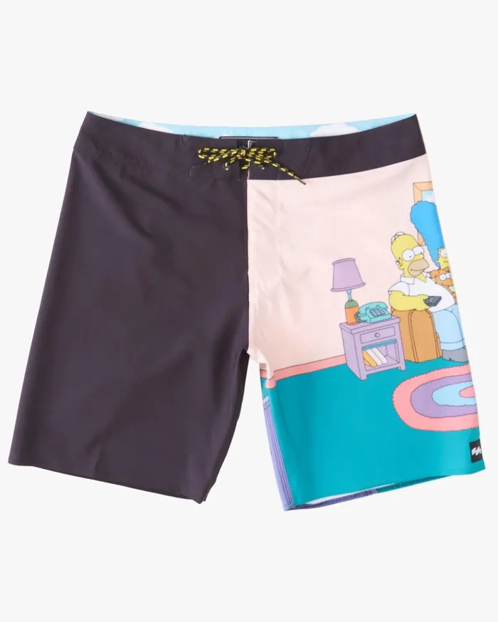 Billabong The Simpsons Family Couch Pro Boardshorts 19quot Black Men Performance Boardshorts Billabong The Simpsons Family Couch Pro Boardshorts 19quot Black Men Performance Boardshorts