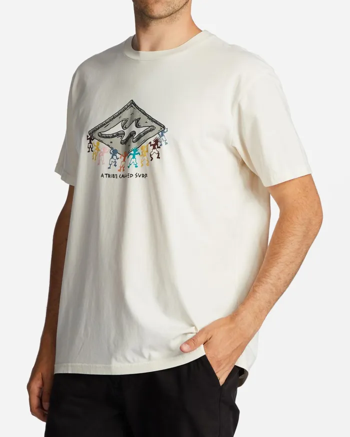 Billabong Theme Diamond TShirt Off White Men TShirts Billabong Theme Diamond TShirt Off White Men TShirts