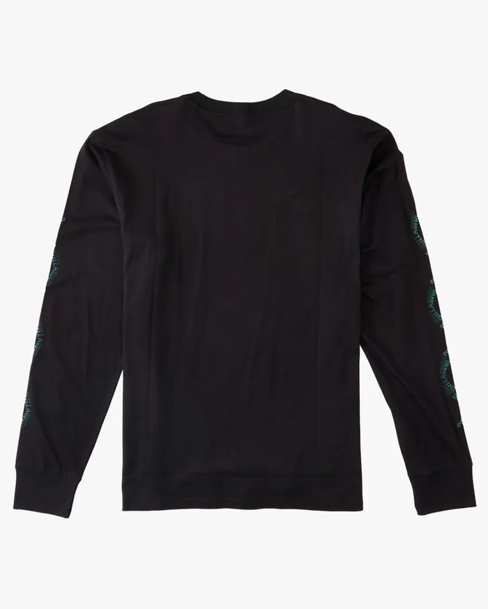 Billabong Throw Back Long Sleeve TShirt Black Men TShirts Billabong Throw Back Long Sleeve TShirt Black Men TShirts