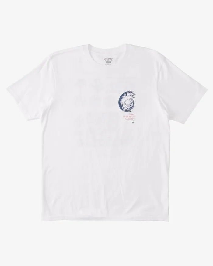 Billabong Tidal Research Organic TShirt White Men TShirts Billabong Tidal Research Organic TShirt White Men TShirts