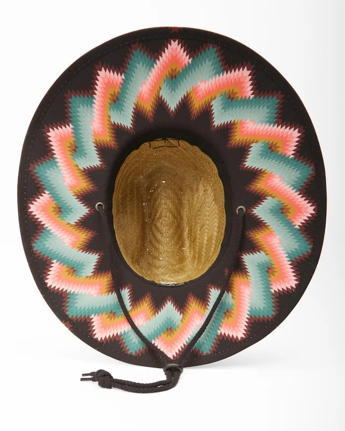 Billabong Tides Print Straw Lifeguard Hat Night Men Hats Billabong Tides Print Straw Lifeguard Hat Night Men Hats