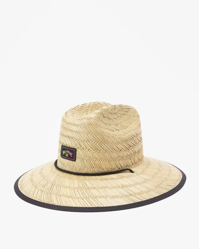 Billabong Tides Print Straw Lifeguard Hat Stealth Men Hats