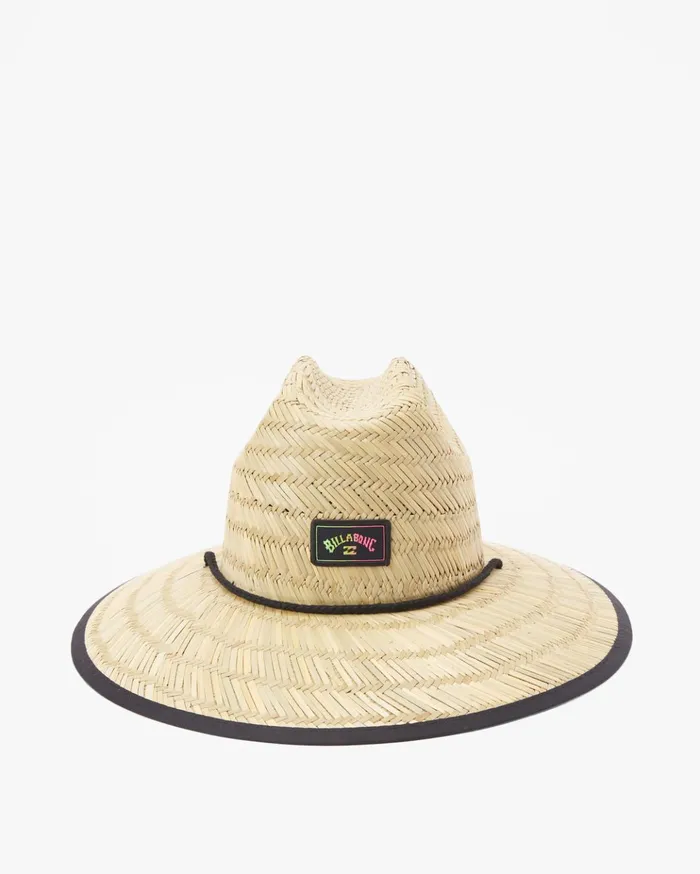 Billabong Tides Print Straw Lifeguard Hat Stealth Men Hats Billabong Tides Print Straw Lifeguard Hat Stealth Men Hats
