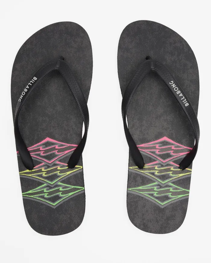 Billabong Tides Sandals Stealth Men Flip Flops