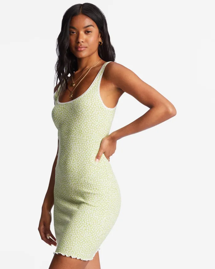 Billabong Till Dawn Knit Dress Moss Meadow Women Dresses Billabong Till Dawn Knit Dress Moss Meadow Women Dresses