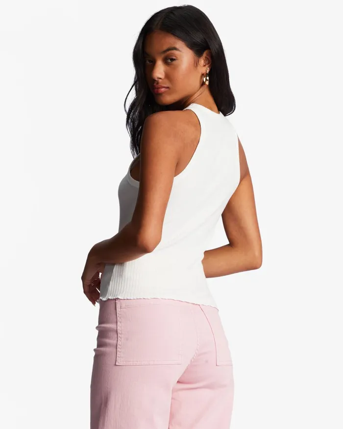 Billabong Tomboy Tank Top Salt Crystal Women Essentials Billabong Tomboy Tank Top Salt Crystal Women Essentials