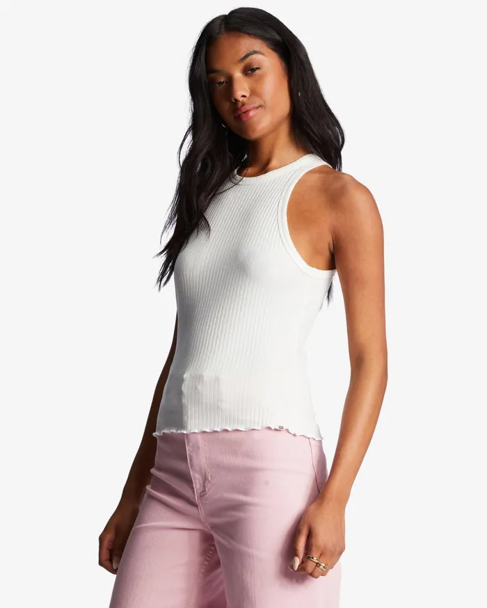 Billabong Tomboy Tank Top Salt Crystal Women Essentials Billabong Tomboy Tank Top Salt Crystal Women Essentials