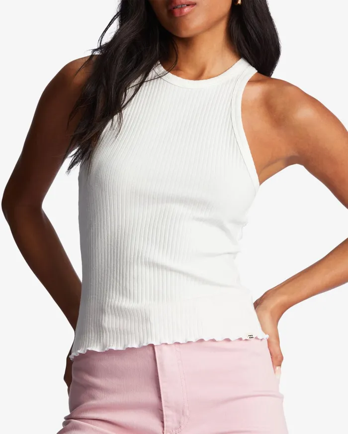 Billabong Tomboy Tank Top Salt Crystal Women Essentials Billabong Tomboy Tank Top Salt Crystal Women Essentials