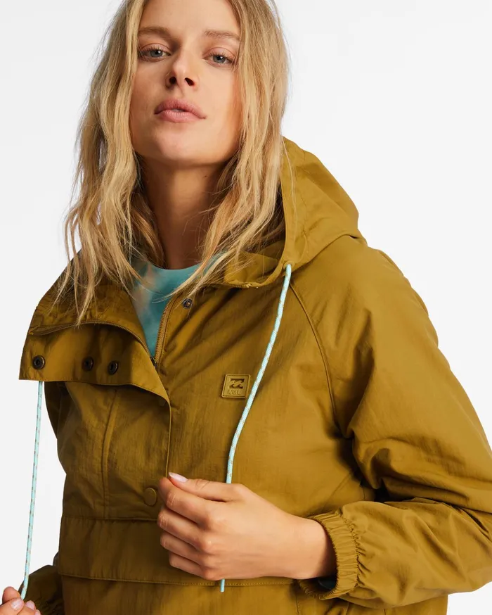 Billabong Trail Along Anorak Pullover Jacket Mas Moss Women Jackets Billabong Trail Along Anorak Pullover Jacket Mas Moss Women Jackets