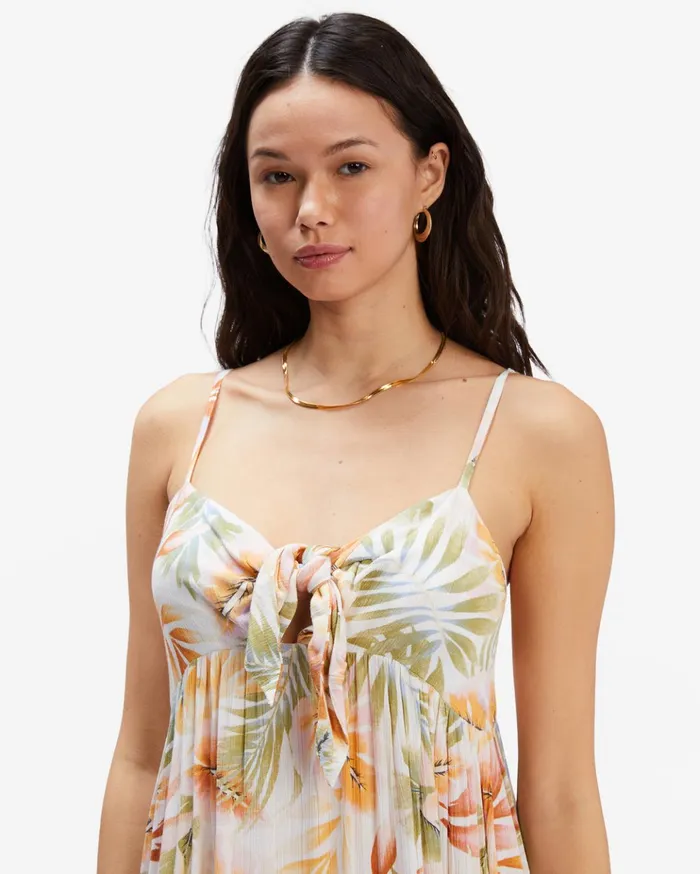 Billabong Twist It Dress WhiteMulti Women Dresses Billabong Twist It Dress WhiteMulti Women Dresses