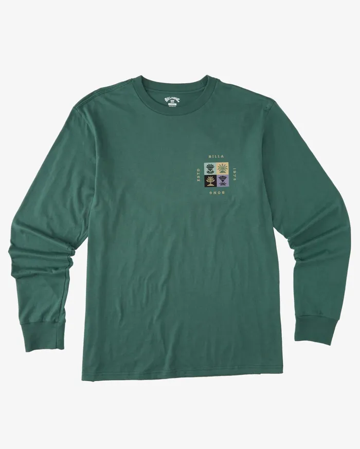 Billabong Unison Long Sleeve TShirt Cypress Men TShirts Billabong Unison Long Sleeve TShirt Cypress Men TShirts