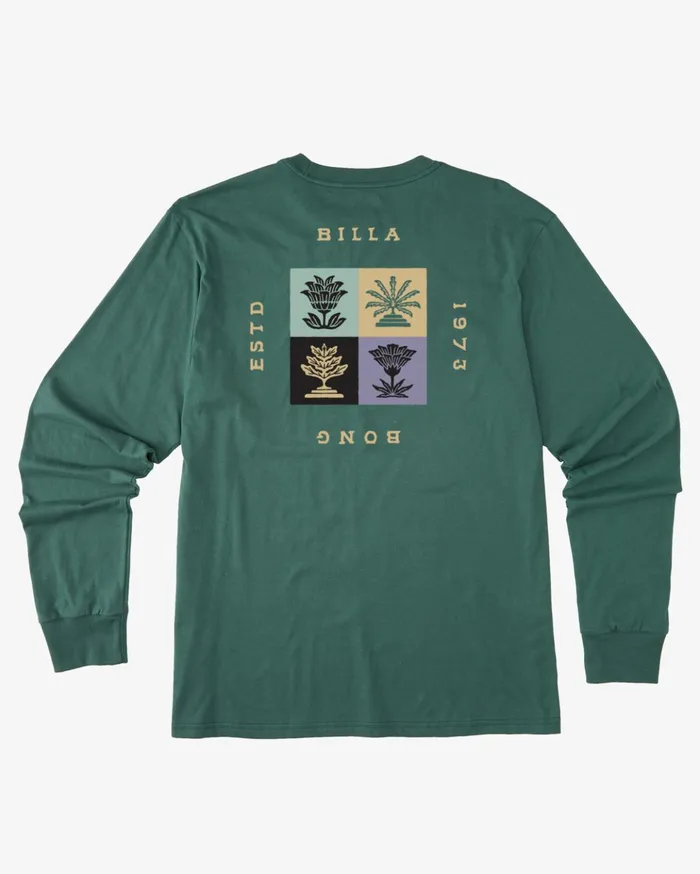 Billabong Unison Long Sleeve TShirt Cypress Men TShirts Billabong Unison Long Sleeve TShirt Cypress Men TShirts