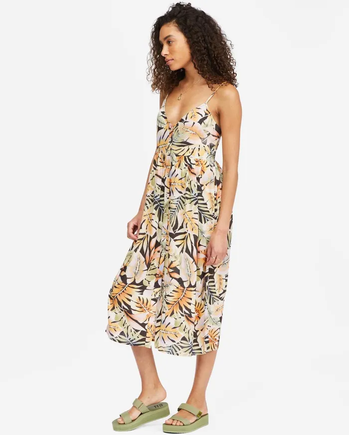Billabong Venice Babe Midi Slip Dress Black 2 Women Dresses Billabong Venice Babe Midi Slip Dress Black 2 Women Dresses