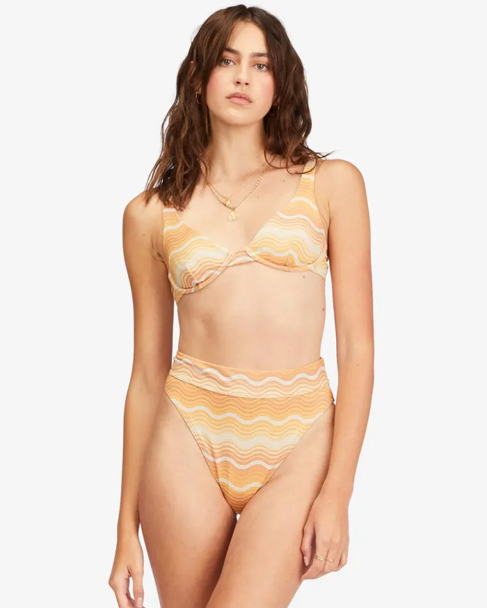 Billabong Wave Hello Underwire Bikini Top Multi Women Bikini Tops