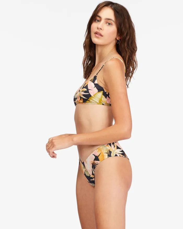 Billabong Wave Tribe Mini Crop Bikini Top Jungle Night Women Bikini Tops Billabong Wave Tribe Mini Crop Bikini Top Jungle Night Women Bikini Tops