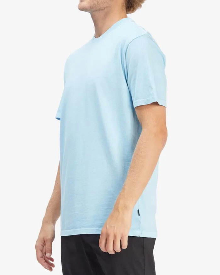 Billabong Wave Washed Short Sleeve TShirt Coastal Blue Men TShirts Billabong Wave Washed Short Sleeve TShirt Coastal Blue Men TShirts