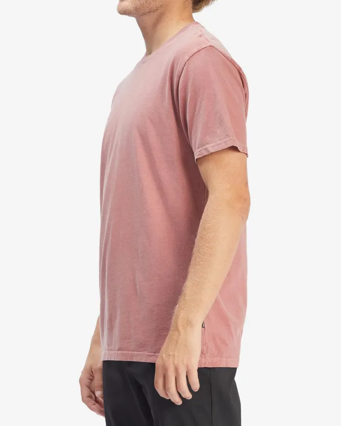 Billabong Wave Washed Short Sleeve TShirt Faded Rose Men TShirts Billabong Wave Washed Short Sleeve TShirt Faded Rose Men TShirts