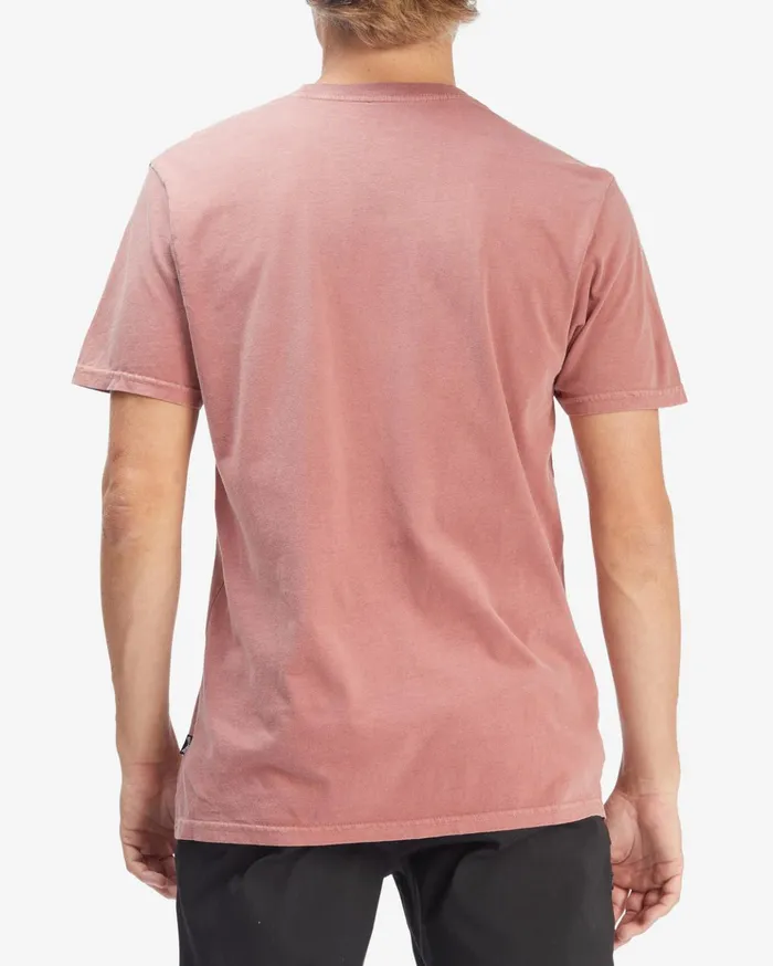 Billabong Wave Washed Short Sleeve TShirt Faded Rose Men TShirts Billabong Wave Washed Short Sleeve TShirt Faded Rose Men TShirts