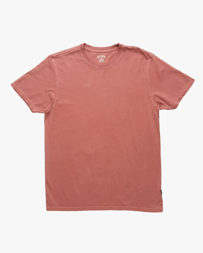 Billabong Wave Washed Short Sleeve TShirt Faded Rose Men TShirts Billabong Wave Washed Short Sleeve TShirt Faded Rose Men TShirts